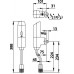 Van Xả Tiểu Nam Cotto  CT482S Cảm Ứng Dùng Pin Có Nút Xả Cơ