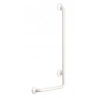 Thanh Tay Vịn Cotto CT727R#WH Thép Bọc Nhựa Chữ L 400x900 mm