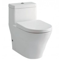 [HÀNG TRƯNG BÀY] Bồn Cầu TOTO CW166RB/TC384CVK Một Khối Nắp Êm