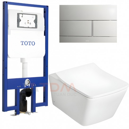 Bồn Cầu TOTO CW522A/TC512A/WH172A/MB171M#SS Treo Tường