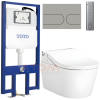 Bồn Cầu TOTO CW542HME5UNW1/TCF802C2Z/WH172AAT/MB175M#SS Tự Động Xả Nước