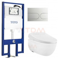 Bồn Cầu Treo Tường TOTO CW812REA TCF47360GAA WH172AAT TCA546 MB175M#SS