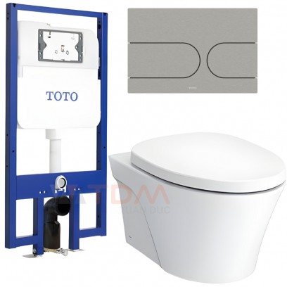 Bồn Cầu TOTO CW822RA#W TC385VS#W WH172A MB175M#SS Treo Tường