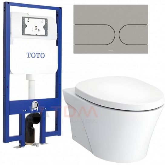 Bồn Cầu TOTO CW822RA#W TC385VS#W WH172A MB175M#SS Treo Tường