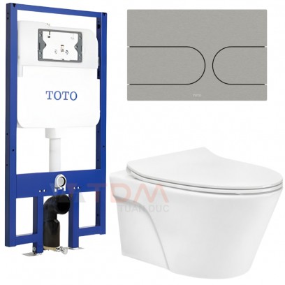 Bồn Cầu TOTO CW822RA#W TC600VS#W WH172A MB175M#SS Treo Tường