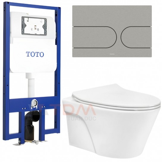 Bồn Cầu TOTO CW822RA#W TC600VS#W WH172A MB175M#SS Treo Tường