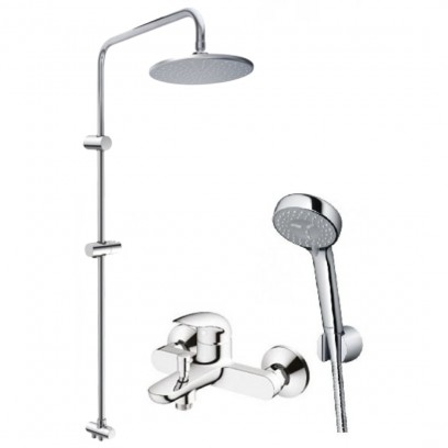 Sen Cây TOTO DM907CS/TBW07012A/TBS03302V Nóng Lạnh Vòi Sen Cây