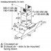 Máy Hút Mùi Bosch DWK87EM60B Gắn Tường Serie 2 Máy Hút Mùi