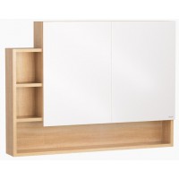 Tủ Gương Treo Phòng Tắm CAESAR EM01100W7V Màu Vân Gỗ