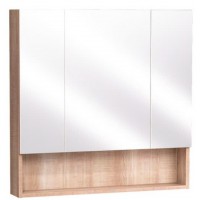 Tủ Gương Treo Phòng Tắm CAESAR EM1180W7V Màu Vân Gỗ