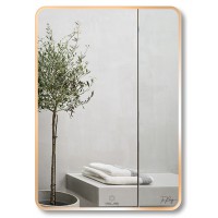Gương Viền Nhôm GLS F13R30 Dòng F 50 x 70 cm