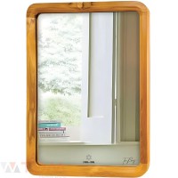 Gương Khung Gỗ Màu Honey GLS F47R30 50 x 70 cm