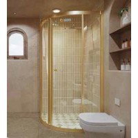 Phòng Tắm Kính Fendi FCT-3X4 màu Anod Gold