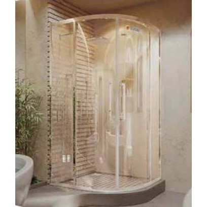 Phòng Tắm Kính Fendi FCT-4X4 màu Mirror Silver