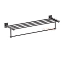 Kệ Khăn American Standard FFAS0495HG 2 Tầng Concept Square Màu Xám Đen