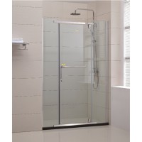 Phòng Tắm Kính Fendi FIP-1X3 Phẳng Inox  Bóng 1.4 Mét