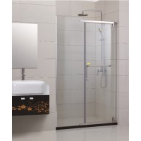 Phòng Tắm Kính Fendi FIP-2X2 Phẳng Inox  Bóng 1.2 Mét