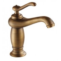 Vòi Lavabo Kanly GCV03 Nóng Lạnh Bằng Đồng Cổ Điển