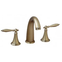 Vòi lavabo 3 lỗ Kanly GCB02 Nóng Lạnh Bằng Đồng Cổ Điển