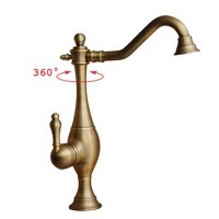 Vòi Rửa Chén Bát Kanly GCC06 Nóng Lạnh Bằng Đồng Cổ Điển