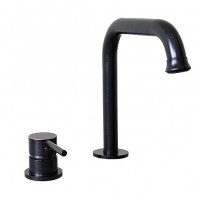 Vòi Lavabo Âm Bàn Kanly GCC40B Nóng Lạnh Cổ Điển Màu Đen