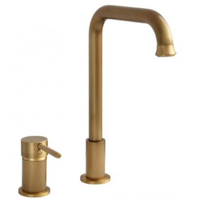 Vòi Lavabo Kanly GCC41 Nóng Lạnh Bằng Đồng Cổ Điển