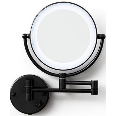 Gương Cạo Râu Kanly GCK18LB Gắn Tường Màu Đen Có Đèn