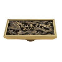 Phễu Thoát Sàn Kanly GCP82 Họa Tiết Giả Cổ