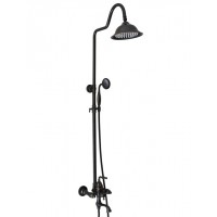 Sen Cây Kanly GCS14B Nóng Lạnh Đồng Thau Cổ Điển Màu Đen