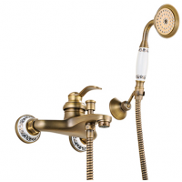 Vòi Sen Tắm Kanly GCS21 Nóng Lạnh Cổ Điển Gắn Tường