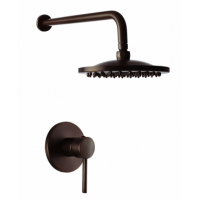 Vòi Sen Kanly GCS71B Âm Tường Nóng Lạnh Đồng Thau Màu Đen