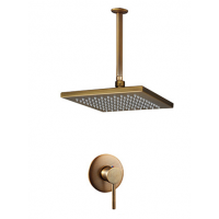 Vòi Sen Kanly GCS74 Nóng Lạnh Âm Trần Đồng Thau Cổ Điển