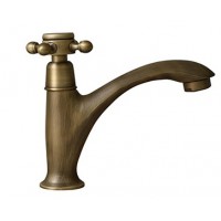 Vòi Lavabo Kanly GCV109 Lạnh Bằng Đồng Giả Cổ