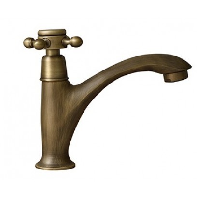 Vòi Lavabo Kanly GCV109 Lạnh Bằng Đồng Giả Cổ
