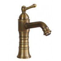 Vòi Lavabo Kanly GCV13 Nóng Lạnh Bằng Đồng Cổ Điển