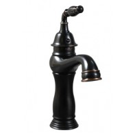 Vòi Lavabo Kanly GCV14B Nóng Lạnh Cổ Điển Màu Đen