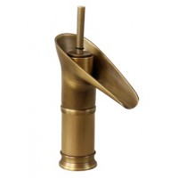 Vòi Lavabo Kanly GCV17 Nóng Lạnh Bằng Đồng Cổ Điển