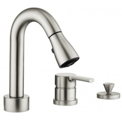 Vòi Chậu Rửa Moen Dây Rút GN89121SRN 3 Lỗ - Tuấn Đức
