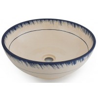 Chậu Rửa Mặt Lavabo Kanly GV101 Bằng Gốm Việt Nam Kiểu Xưa