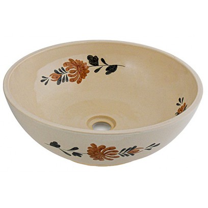 Chậu Rửa Mặt Lavabo Kanly GV105 Bằng Gốm Việt Nam Kiểu Xưa Chậu Rửa Mặt Lavabo Kanly GV105 Đặt Bàn Gốm Việt Nam Kiểu Xưa