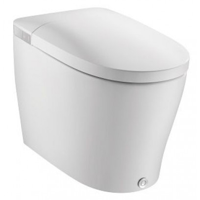 Bồn Cầu Moen HKSW1363C Thông Minh POLARIS Nút Nhấn Xám