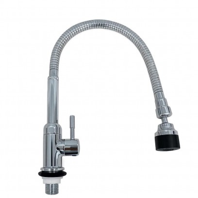 Vòi rửa chén bát Caesar K025C nước lạnh cho chậu bếp inox đá