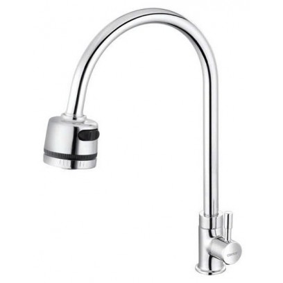 Vòi rửa chén bát Caesar K035CV nước lạnh cho chậu bếp - Tuấn Đức