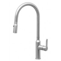 Vòi Bếp Rút Dây Malloca K046-SS Nóng Lạnh Inox