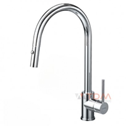 Vòi Bếp Lạnh CAESAR K079C Rút Dây Gắn Chậu