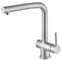 Vòi Rửa Chén Bát Malloca K103-SS Nóng Lạnh Rút Dây