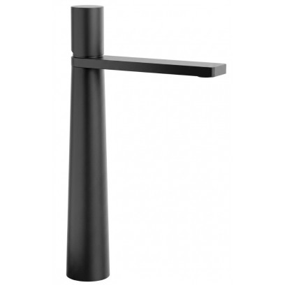 Vòi Lavabo Kanly KLA42 Nóng Lạnh Bằng Đồng Màu Đen Mờ