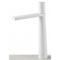 Vòi Lavabo Kanly KLA43 Nóng Lạnh Bằng Đồng Màu Trắng