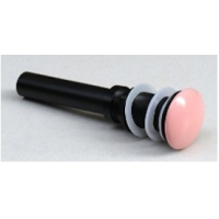 Đầu Xả Lavabo Kanly KLX10 Sứ Màu Hồng