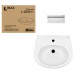 Bộ chậu rửa mặt lavabo Inax L-284V/L-284VC treo tường - Tuấn Đức